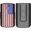 Nakedcellphone Combo for TCL Flip 3 Phone - Hard Case and Belt Clip Holster - 2 of 4