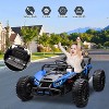 Jojoka 24V Ride On UTV Toys for Big Kids,2x130W Powerful Electric Car w/ Remote Control,4 Shock Absorbers,LED Lights,Music - 3 of 4