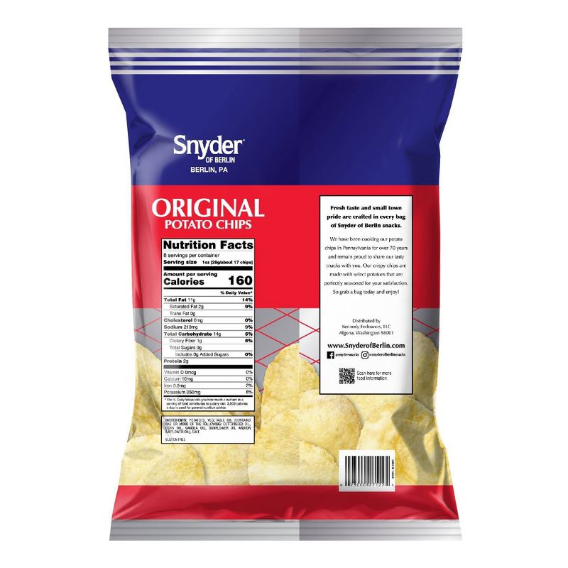 Snyder of Berlin Original Potato Chips - 8oz, 2 of 6