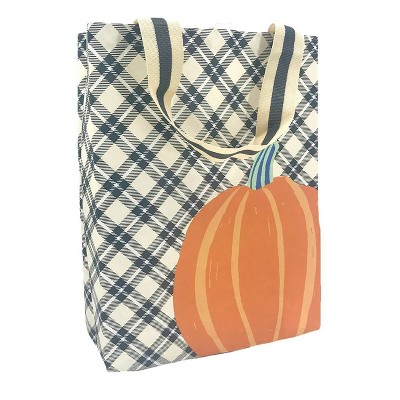 Pumpkin and Plaid Reusable Bag - Spritz™