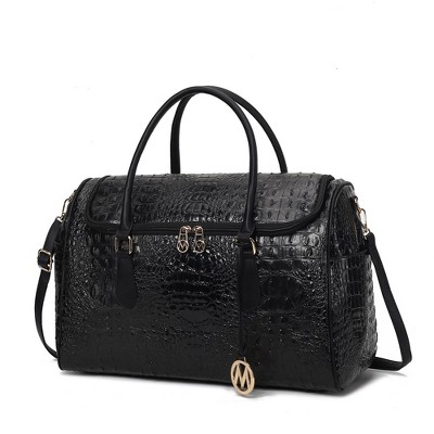 MKF Collection Rina Crocodile Women’s Duffle Bag by Mia K