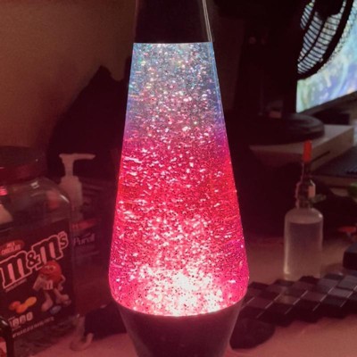 I-TOTAL - Lava Lamp Magma/Lava Lamp Glitter | Colored (Blu/Bianco)