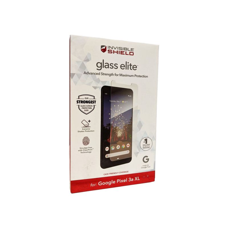 ZAGG for Pixel 3a XL InvisibleShield Glass Elite Screen Protector, 1 of 3