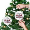 Cute Christmas Tree Ornaments for Decorations Small Tree First Ceramic Christmas Ornaments Gift Gnome Ornament - 3 of 4