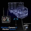 Pyle 7" Wireless Vehicle Backup Camera & Monitor DVR Kit - Night Vision, Waterproof Cams, Quad-View, Black - 4 of 4