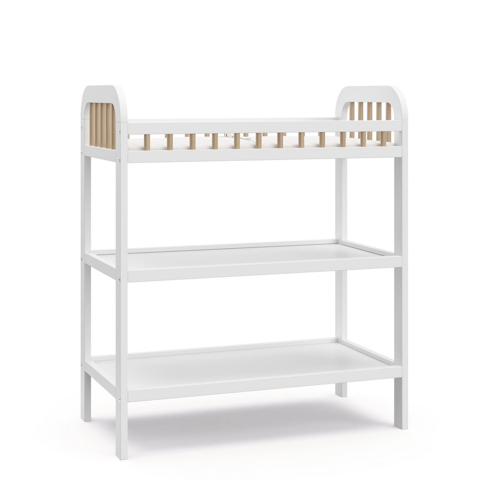 Storkcraft Pasadena Changing Table - White/Driftwood