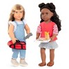 Our Generation Play Food Pizza Delivery Set for 18" Dolls - Order's Up - image 2 of 3