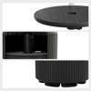 INFURNIC Umbrella Bases Heavy Duty Stand with Table Storage for Patio Garden Deck Pool and Outdoor Spaces, Black, 14.8"*14.8"*16.7" - 4 of 4