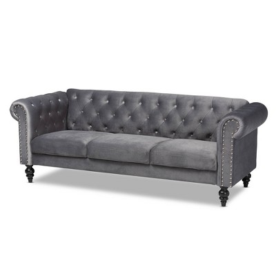 target grey couch