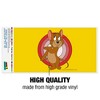 Tom And Jerry Jerry Character Automotive Bumper Sticker - 3 of 4