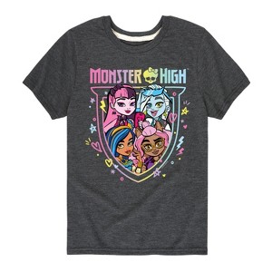 Boys' - Monster High - Toddler And Youth Short Sleeve Graphic T-Shirt Short Sleeve Graphic T-Shirt - 1 of 4