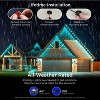 Enbrighten Eave Color Changing Outdoor Novelty String 36 Lights - Black Cord 50' - 2 of 4