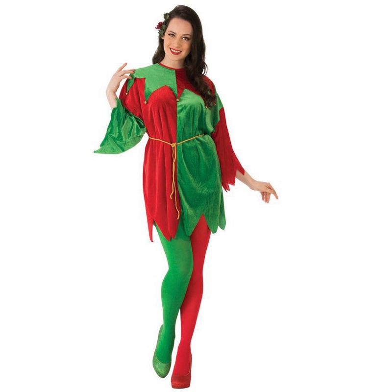 Rubies Elf Costume Tunic for Adults, 1 of 3