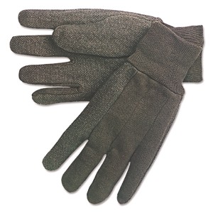 MCR Safety Dotted-Palm Cotton Jersey Gloves, Clute Pattern, Mens, Dozen - 1 of 1