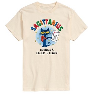 Men's - Pete the Cat - Sagittarius Short Sleeve Graphic T-Shirt - 1 of 4