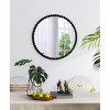 Okak Modern Metal/Wood Frame Decorative Wall Mirror for Entryway,Bathroom,Home Decor Accent Vanity Mirror for Bedroom - 2 of 4