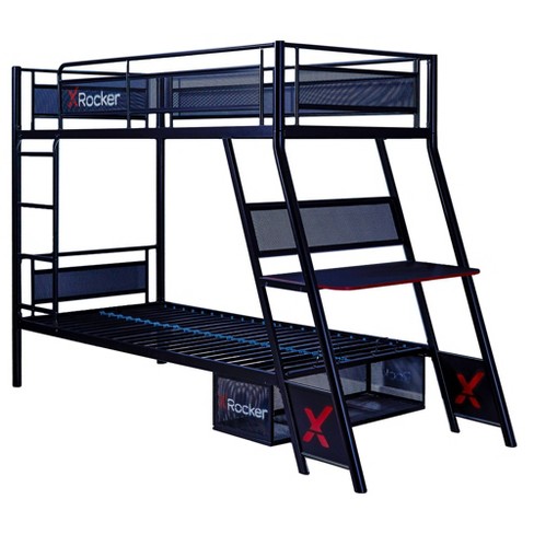 X Rocker - BattleBunk Gaming Bed with integrated XL Gaming Desk - Cdiscount  Informatique