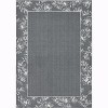 Area Rugs - Solid Bordered Modern Farmhouse Carpet Non-Slip Stain Resistant Rug for Living Room Bedroom Dining Room Office - 2 of 4