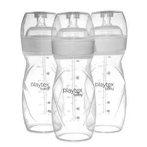 Playtex Baby Nurser – Anti-Colic Baby Bottle with Drop-Ins Liners, 8oz, 3-Pack, BPA-Free - 1 of 4