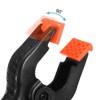 Unique Bargains Plastic Flexible Anti-slip DIY Project Craft Spring Clamps 2 Pcs - 3 of 4