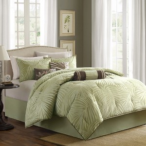 Key West 7 Piece Jacquard Comforter Set - 1 of 4