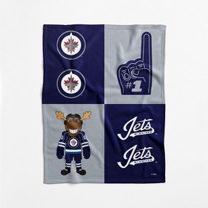NHL Domino Swaddle Blanket - 1 of 4