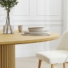 Dovelina Solid Wood Round Dining Table for 4 People Nordic style - 4 of 4