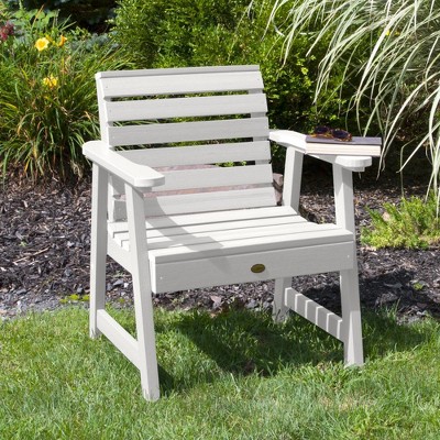 White Poly Lumber Weatherly Garden Armchair Set