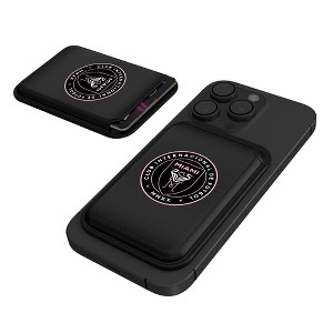 Keyscaper MLS Eastern Conference Teams Linen Black Magnetic Credit Card Wallet - 1 of 3