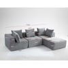 CAVINAS Comfy Corduroy Sofa with 4 Seaters,Magic Cube Sofa with Modular Configuration,U Shape Sectional Sofa for Living Room Furniture - 3 of 4