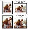 Americanflat 18x22 Picture Frame with Polished Plexiglass - Use as 14x18 Frame with Mat or 18x22 Frame Without Mat - Streamline Collection - Black - 4 of 4