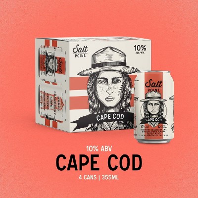 Salt Point Cape Cod Canned Cocktail - 4pk/355ml Cans
