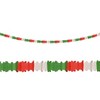 Beistle Ceiling Drop Tissue Paper Garlands,  4.5" x 14' 6", (4/Pkg) - 4 of 4