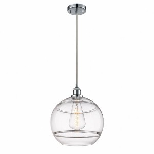 Rochester - 1 Light Cord Hung Mini Pendant In Industrial Style-13.38 Inches Tall and 12 Inches Wide - 1 of 1