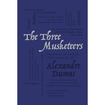 The Three Musketeers - (Word Cloud Classics) by  Alexandre Dumas (Paperback)