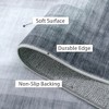 Area Rug Modern Ombre Bordered Machine Washable Rug for Living Room Bedroom Border Gradient Stain Resistant Accent Rug - 4 of 4