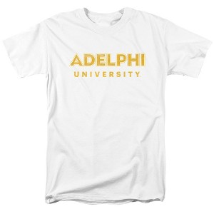 Men's Adelphi University Official Distressed Primary Logo T-Shirt - 1 of 4