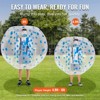 VEVOR Inflatable Bumper Ball 1-Pack, 5FT/1.5M Body Sumo Zorb Balls for Teen & Adult, 0.8mm Thick PVC Human Hamster Bubble Balls - 4 of 4