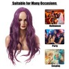 Unique Bargains Women's Curly Wigs 28" with Wig Cap - 2 of 4