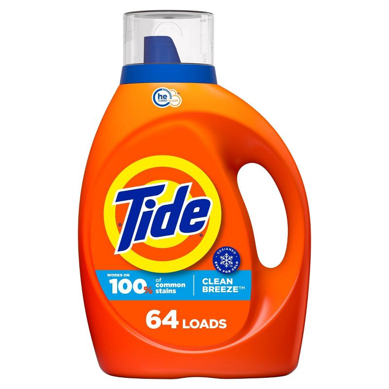 Tide Clean Breeze High Efficiency Liquid Laundry Detergent, 1 of 9
