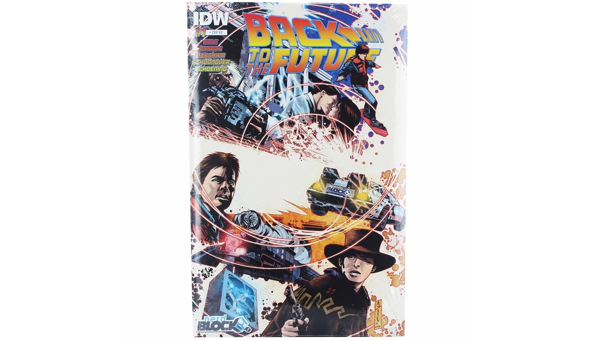 Nerd Block Back To The Future Issue #1 Comic Book (1:10 Variant Cover)