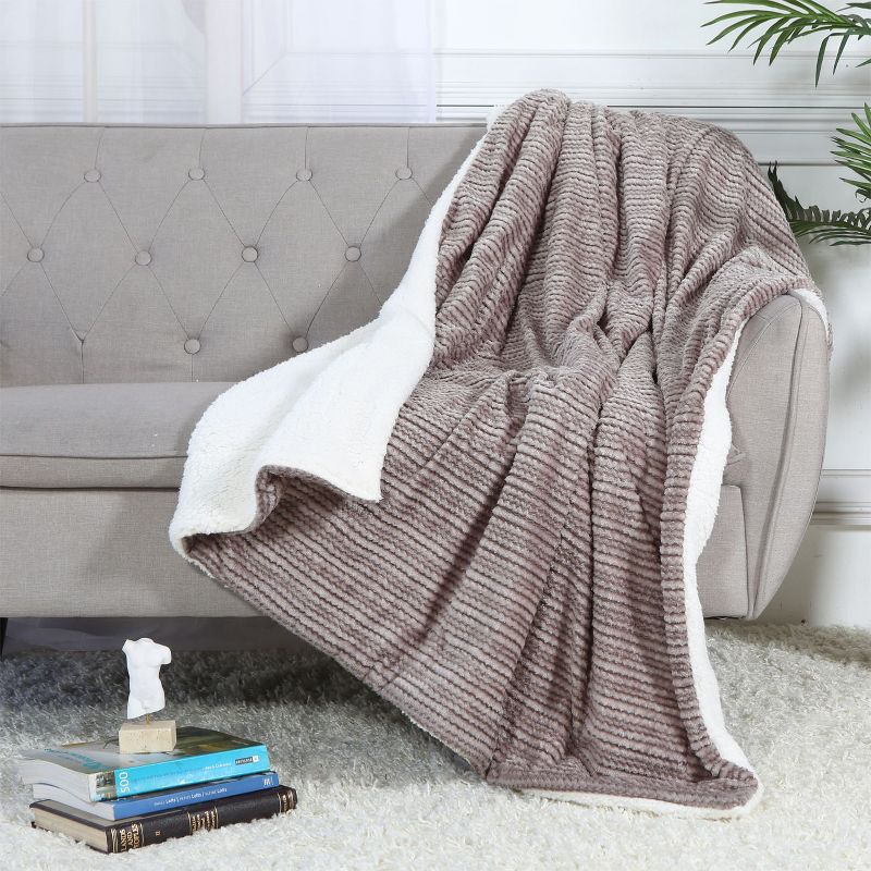 Legacy Decor Luxury Ultra Plush and Soft High Pile Throw Blanket, 2 of 5