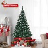 5 FT Artificial Snow Tipped Christmas Tree with 480 Branch Tips Holiday Decoration - 4 of 4