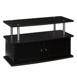 2 Cabinet TV Stand for TVs up to 36" Espresso - Breighton Home