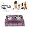 Country Living Elevated Dog Feeder with 2 Stainless Steel Bowls – Raised Pet Bowl, Ideal for Medium to Large Dogs - 4 of 4