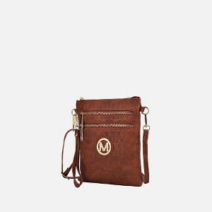 MKF Collection Andrea Milan M Signature Crossbody Bag by Mia K - 1 of 4