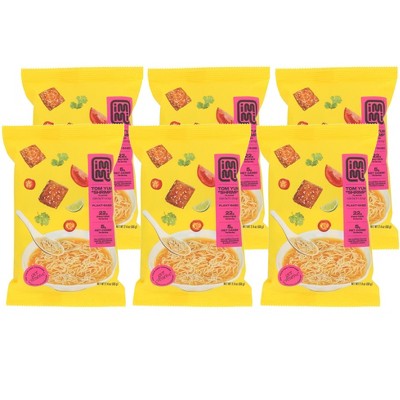 Immi Tom Yum Shrimp Ramen Soup - Case Of 6/2.4 Oz : Target