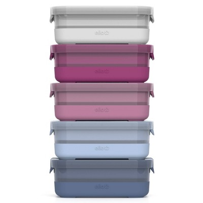Core Kitchen Stackable Food Storage Containers with Lids - Pink Plaid, 10  pk - Shop Food Storage at H-E-B