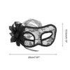 Unique Bargains Floral Lace Half Face Party Mask 1 Pc - 2 of 4