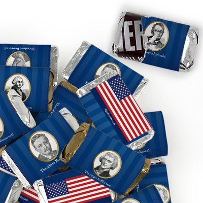 President's Day Candy Favors Hershey's Miniatures Chocolate by Just Candy